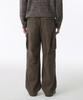 Musinsa Standard Corduroy Parachute Cargo Pants [Taupe]