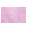 Chenille Anti slip Water Absorbent Non slip Mat Bathroom Living Room (Pink)