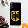 Deutschland Flagge Emblem Hülle Für Samsung Galaxy S24 Ultra S23 S22 S21 S20 Plus Note 10 Note 20 S9 S10 S21 FE Abdeckung