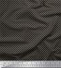 Soimoi Blue Japan Crepe Satin Fabric Semi Circle Geometric Print Fabric by the Metre 42 Inch