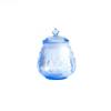Relief Pattern Glass Storage Jar Tea Coffee Tins Bottle Home Kitchen Retro Snack Candy Jar Storage Container Kitchen Accessories