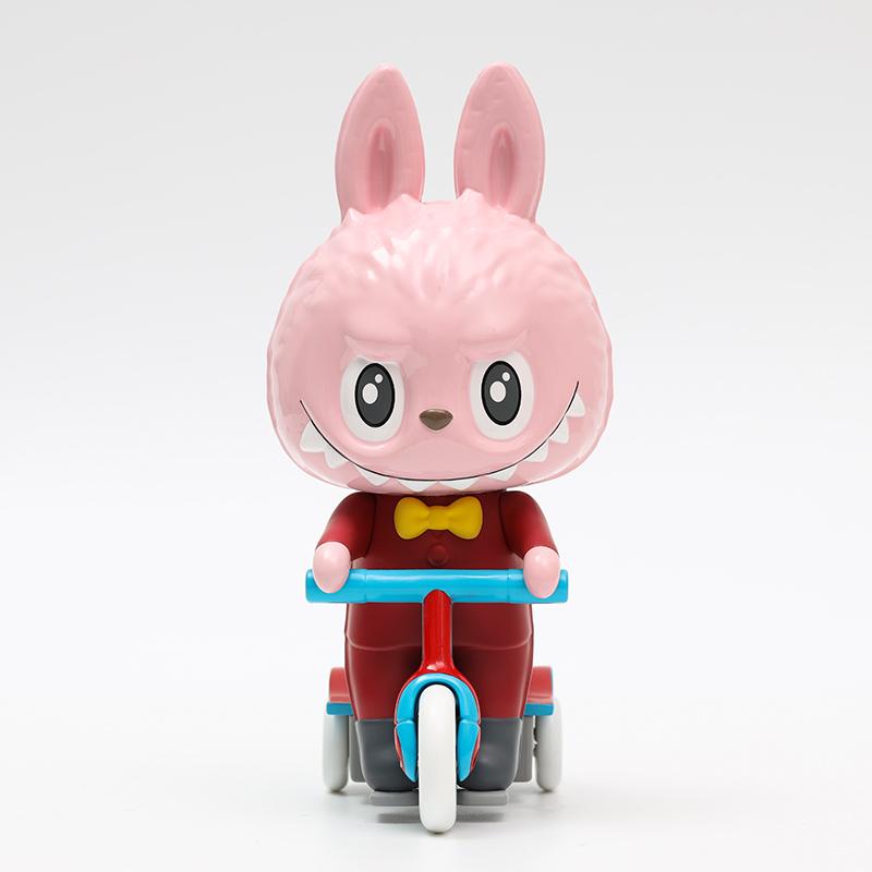 

New POP MART Labubu Upper String Tricycle Trendy Figures 19cm 201000448 Winding tricycle