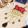 Happy Bird Wind Chimes Beautiful Hanging Decorations for Garden Balcony Patio Outdoor Home Ornament