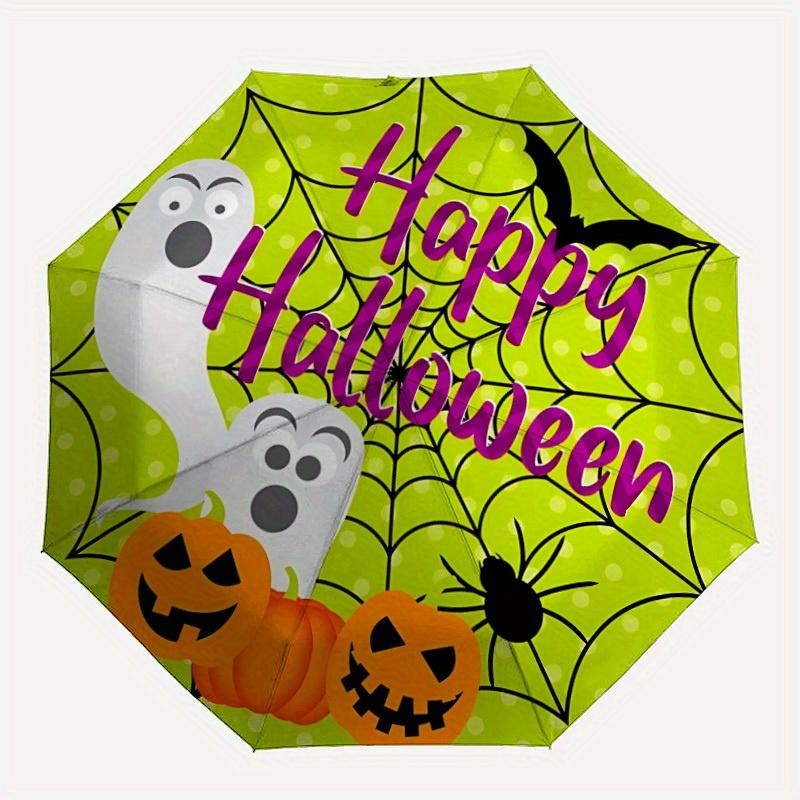 

1pc Halloween Decorations Automatic Open/Close Umbrella, Ideal Fan Gift for Birthday, Christmas, Trendy Fashion yy250828041