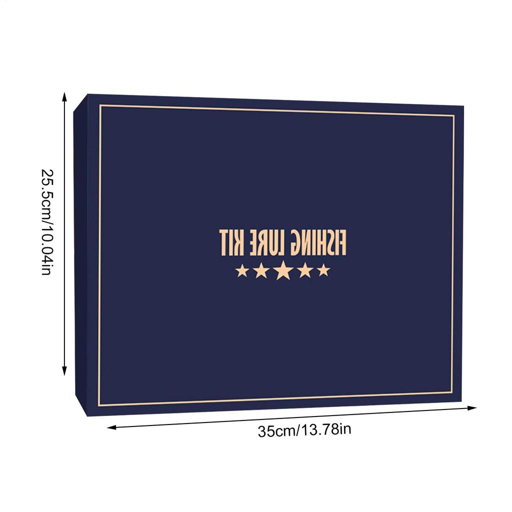 Fishing Lure Kit Lure Tackle Set Fishing Gear Kit For Outdoor Saltwater River Lake Pond Vacation Family Night Morning