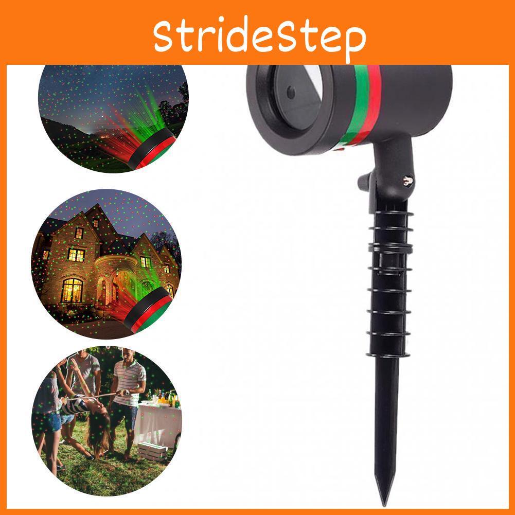 Outdoor Lawn Laser Light Colorful Garden Starry Sky Stage Light With Plastic Material