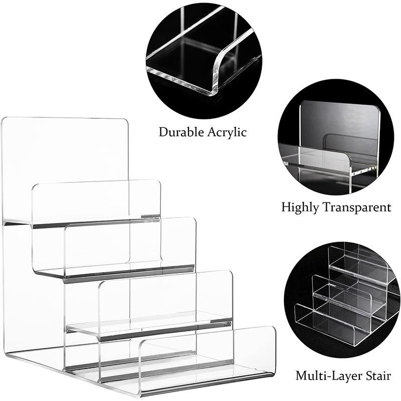 Transparenter Acryl-Displayständer für Geldbörsen, Brillen, Masken und Taschen