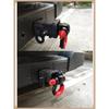 Tow Hitch Receiver 2"15T Break Strength Shackle Hitch Receiver with 3/4 Shackle Towing Accessories for Vehicle Trailer Recovery