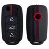 Car Flip Key Case Cover Shell For Volkswagen VW Passat Tiguan Beetle Caddy T5 Up Eos Polo Golf Skoda Octavia Seat Leon Altea