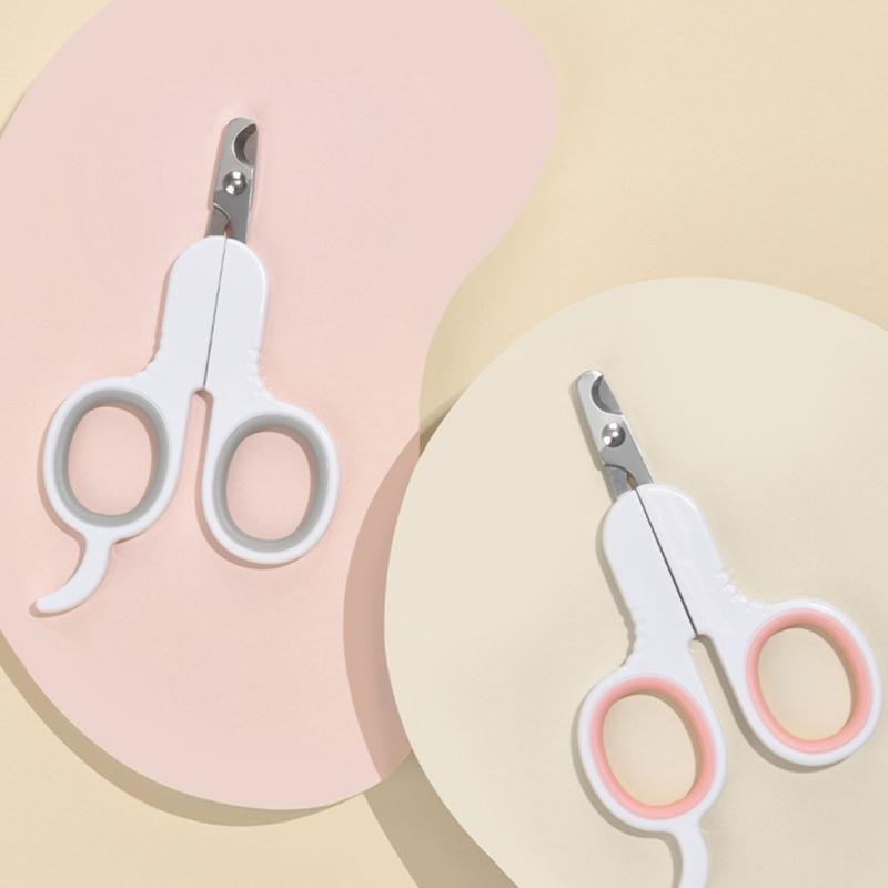 Stainless Steel Blade Pet Nail Trimmer For Small Large Dogs Cats Comfortable NonSlip Handle Grooming Kits