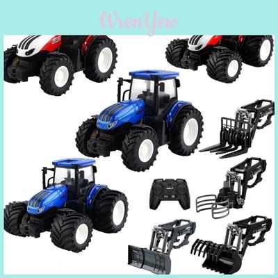 2.4g Alloy Rc Farmer Engineering Tractor Toy For 4-6 Years Kids