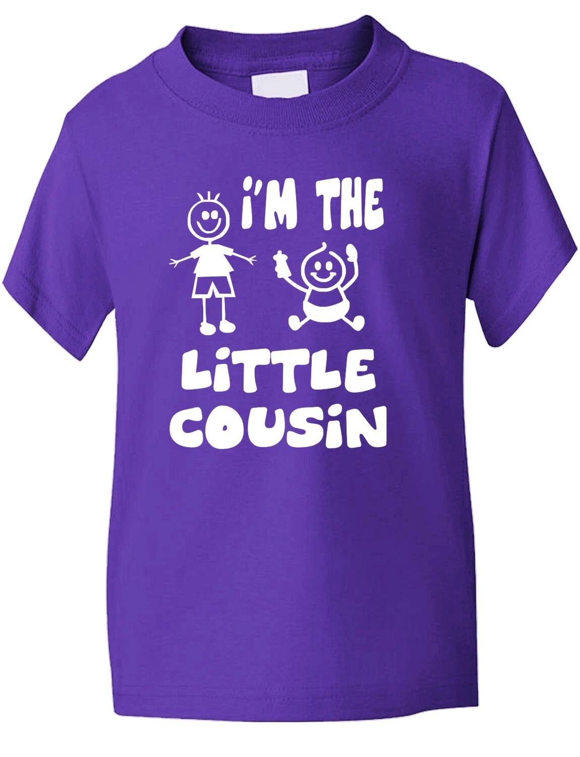 I m The Little Cousin Funny Kids T shirt Age 1-13 M