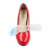 Women's Gel Massage Insoles: Two-Color, Three-Quarter Length, Thickened, Anti-Abrasion, Transparent Arch Support for High Heels.