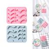 7 Cavity Sausage Dogs Silicone Mold 3D Fondant Chocolate Mould DIY Cake Dessert Mould Home Kitchen Baking DIY Supplies