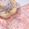 50Pcs/Lot Gradient Flower Acrylic Beads Bellflower Spacer Beads Caps For Diy Charms Bracelets Jewelry Making Findings Accessorie