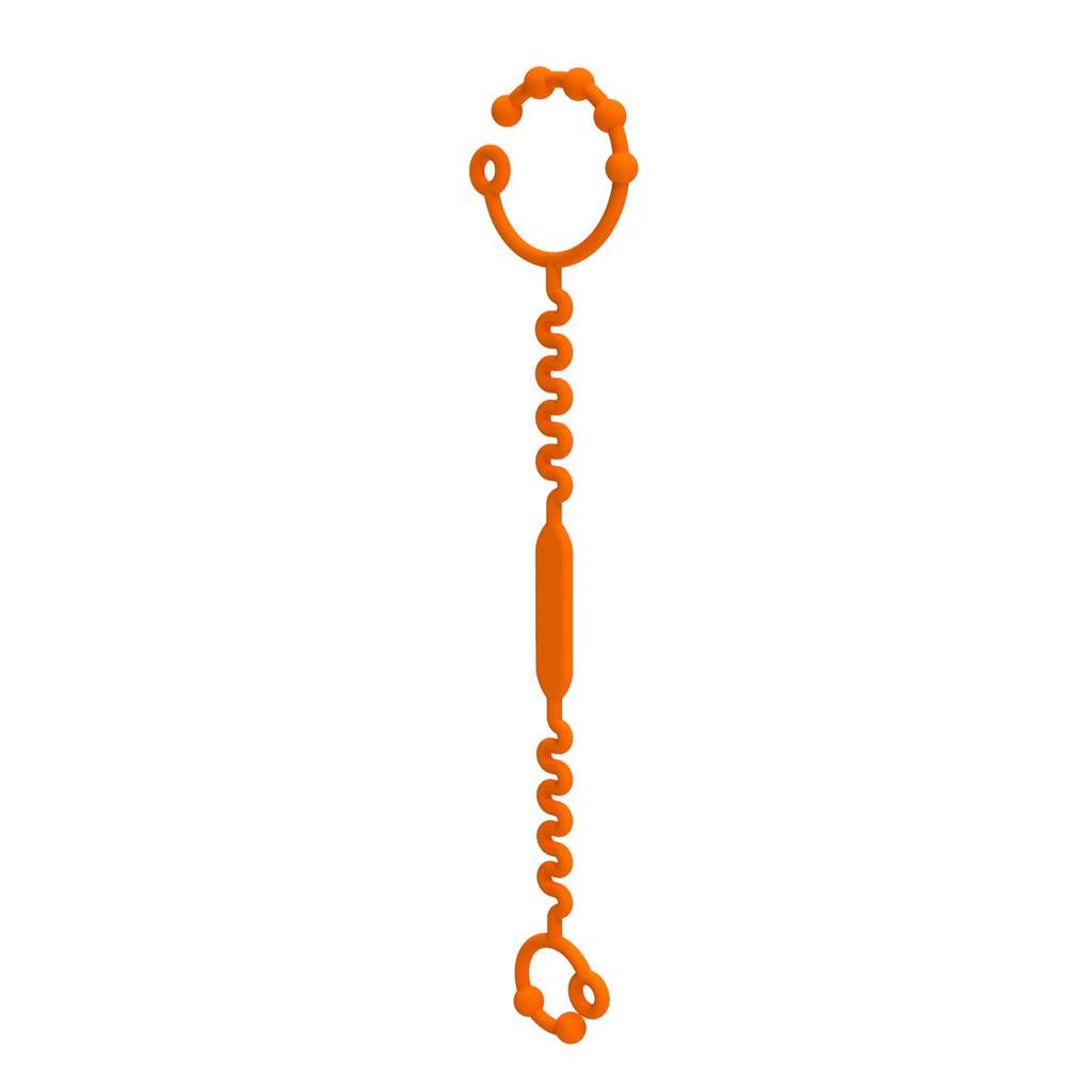 Colorful Silicone Baby Teether & Pacifier Anti-Drop Chain