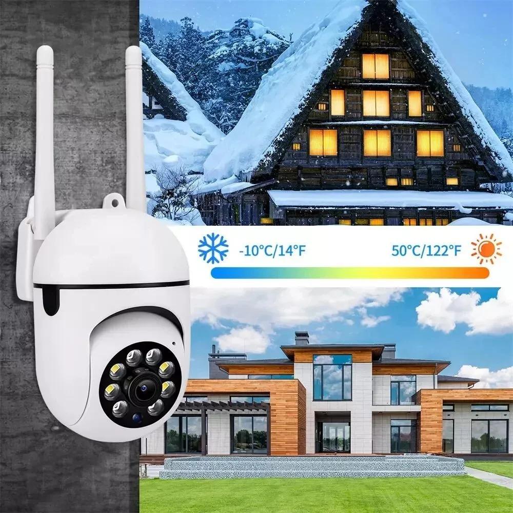 [BUY 1 TAKE 1]A7 PRO CCTV camera connect to cellphone CCTV Camera No Needed WIFI 8MP Two-Way Voice IP66 360° rotation CCTV Camera No Need Internet