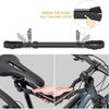 Bike Rack Cross Bar Adjustable Bicycle Top Tube Adapter for Low-Step Step-Through Bikes BMX Folding Bike Ladies and Kids Bikes