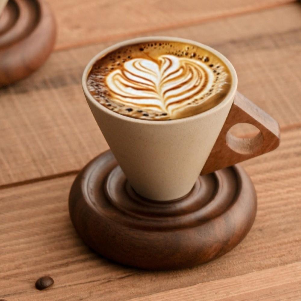 Retro Style Vintage Pottery Mug Coarse Ceramic Japanese Ceramic Mug Funnel Coffee Mug  Home Decor