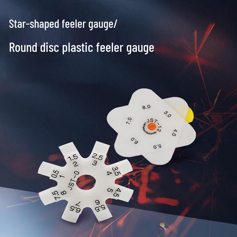 Wen Cheng Star-shaped Plastic Feeler Gauge