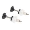 2Pcs Anti-Corrosion Toilet Tank Mounting Screw Kit Universal Fit Toilet Repair Parts for Hotel Apartment Bathroom Maintenance