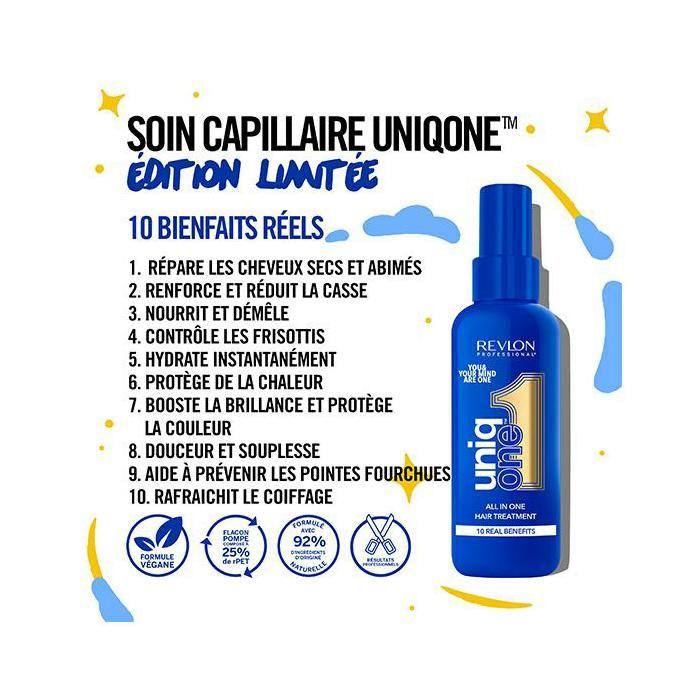 Revlon professional uniqone™ masque spray sans rinçage vanille et jasmin 150 ml