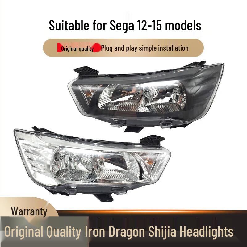 Compatible Headlight Half Assembly for Citroen C-Elysee (2012-2014) - New Front Light Single Unit