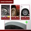 Universal Car Fender Flares Arches Rubber Wing Arch Extension Auto Wheel Lip Body Kit Protector Door Seal Cover Strip Mud Guard
