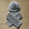 Imitation Mink Winter Scarf Mongolian Hat, Plush Hat Ladies Thickened Warm Fashion Ear Cap Imitation Mink Windproof