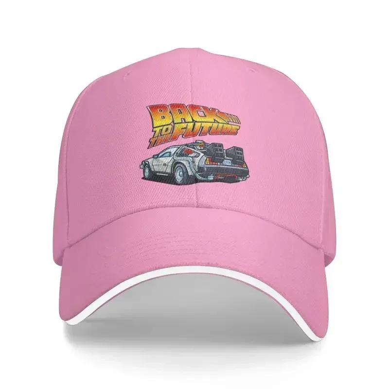 Custom Back To The Future Baseball Cap for Men Women Breathable Dad Hat Streetwear