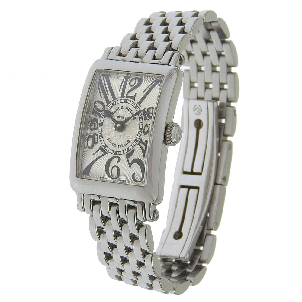 FRANCK MULLER Long Island Watches 802QZ SilverDial Stainless Steel Quartz Analog display Women Used