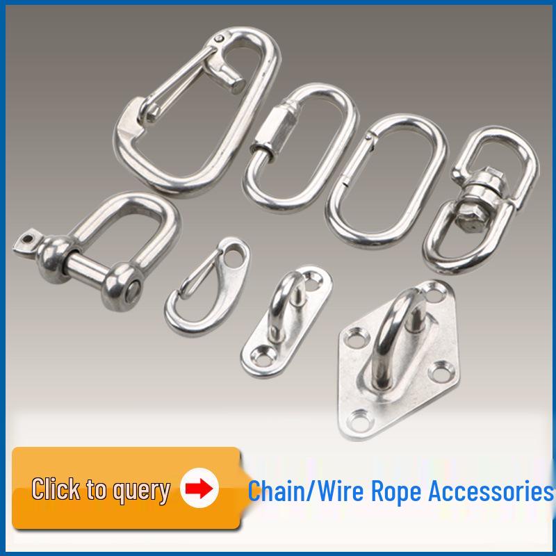 304 Stainless Steel Awning Accessories Shade Sail Four Corner Set Marine Hardware 5#