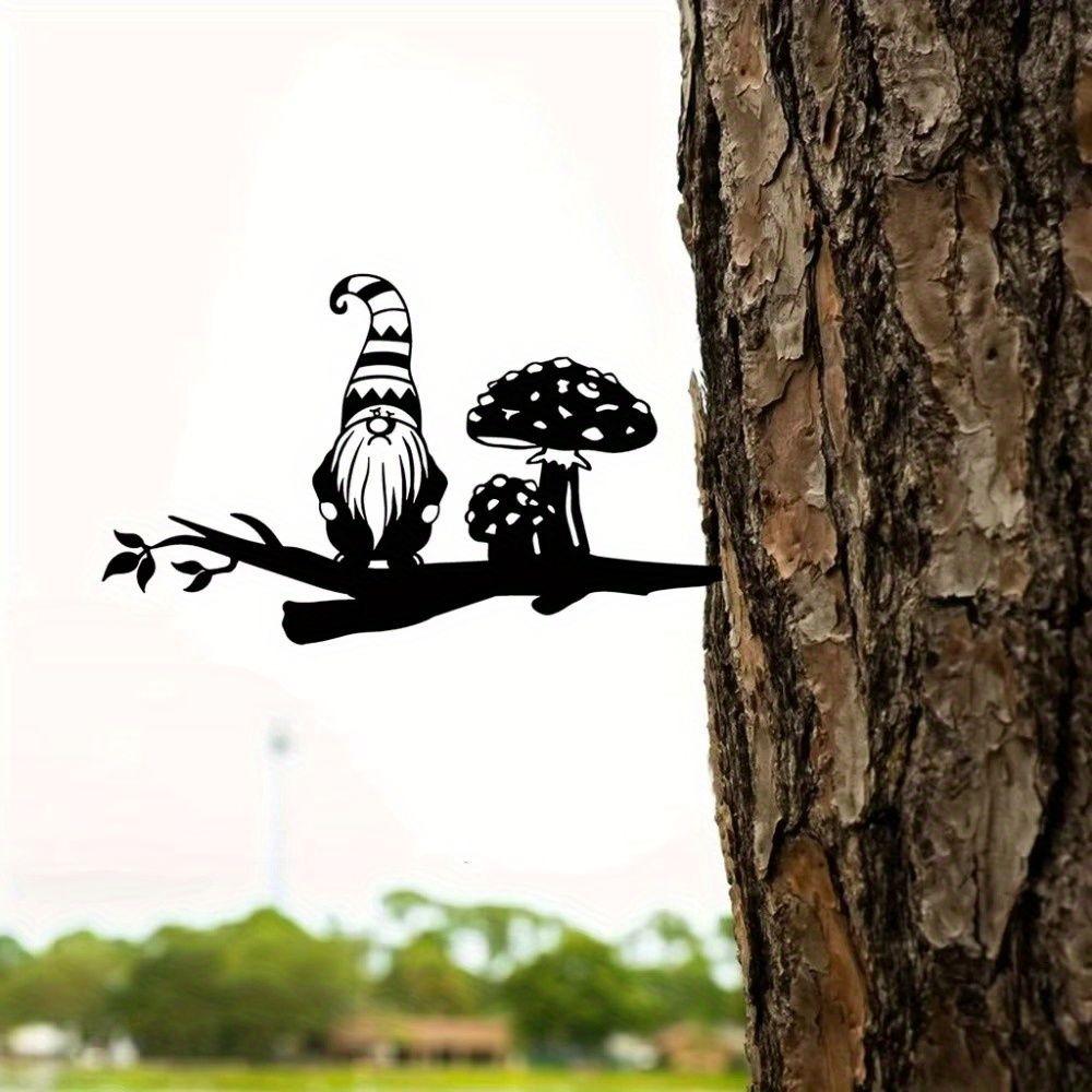 Hand Forged Iron Garden Fairy Outdoor Halloween Christmas Decor