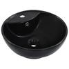 Washbasin with Overflow 46.5 X 18 Cm Ceramic