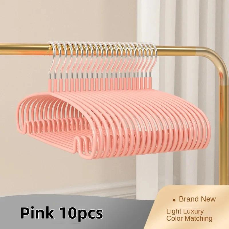 

10 шт. простые вешалки для одежды, нескользящие, для общежития, для подвешивания одежды, для предотвращения деформации одежды, для хранения одежды