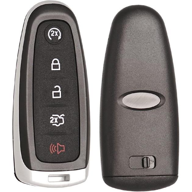 MechanMagic Replacement Car Key Fob Smart Keyless Entry Remote Start Control fits for Ford Explorer Edge 2011-2015 Flex Taurus 2013- Expedition Focus