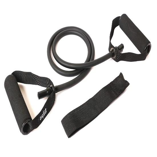 Resistance Tube with Handles and Home Gym Bands and Travel Weight Exercise Physical Therapy and Home Fitness Build Arm Shoulder (40 LBS (Medium))