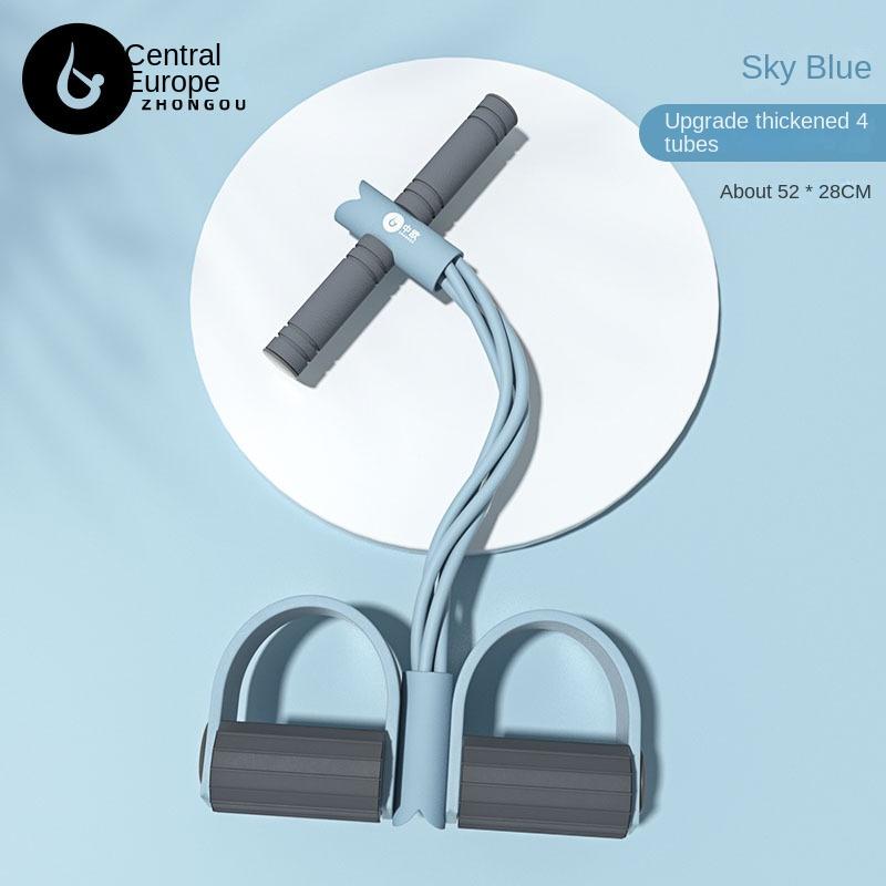 Key Belly Latex Dehner, 4-Röhren Multifunktionaler Yoga Trainingsdehner