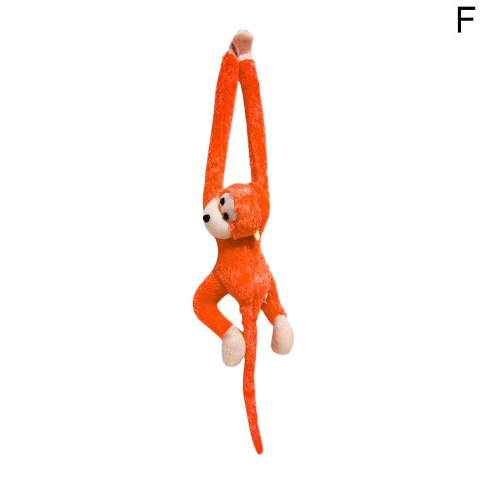 Colorful Long-Armed Monkey Photography Accessories Electric Crashproof Padded Monkey Doll Hanging Cur Colorful Monkey Toys