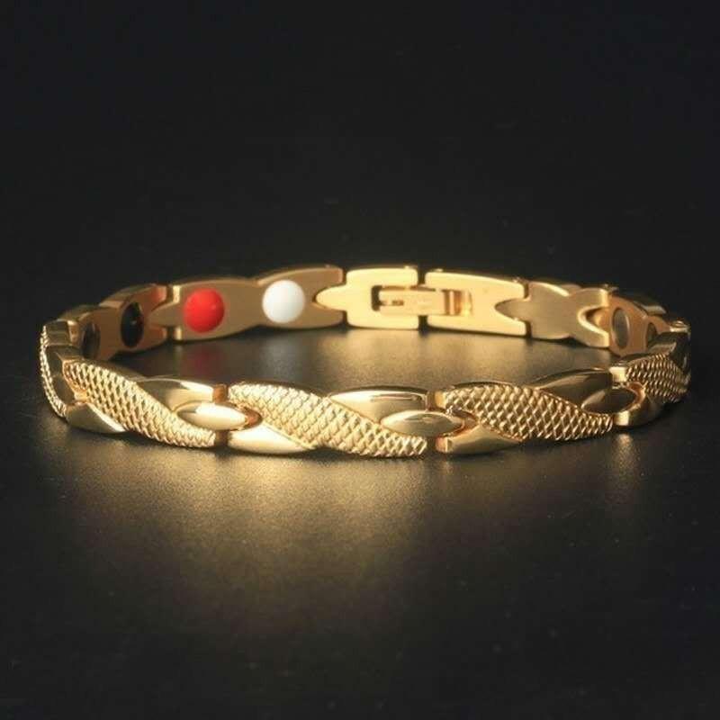 

Creative magnetic dragon bracelet unisex alloy elegant handcrafted jewelry gift for men women золотой
