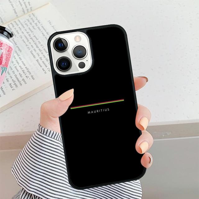 Mauritius Flag Phone Case For iPhone 17 Air 15 16 13 14 Pro Max 11 12 14 Pro Max Plus 13 12 Cover coque Fundas Shell