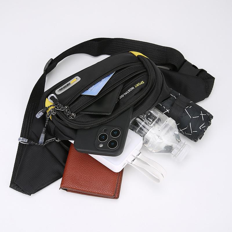 Geantă de Talie Mobilă Unisex - Capacitate Mare, Rezistentă la Apă, Durabilă pentru Muncă și Călătorii, Geantă Sport Fashion Crossbody