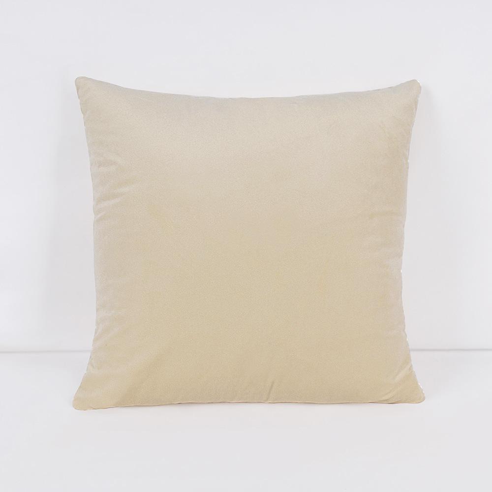 

Простая однотонная наволочка цвета макарон, домашняя бархатная наволочка, подушка для дивана, офиса, для перерыва на обед 45 * 45cm peach skin velvet