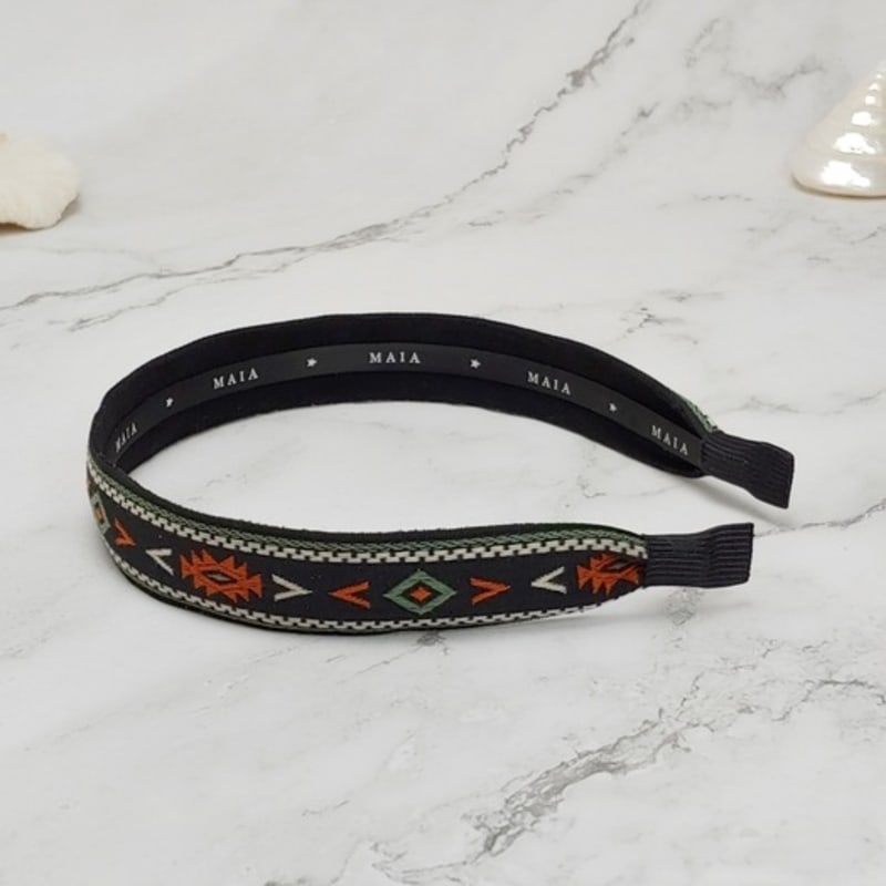 MAIA Inca Stirnband - Schwarz