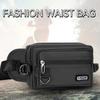 Lightweight Men Waist Bag Large Capacity Fanny Pack Japanese Fashion Men Chest Bag  Fitness