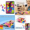 Gioco Puzzle Portatile con Blocchi Tetris Progettato per l'Anti-Ansia e il Sollievo Sensoriale