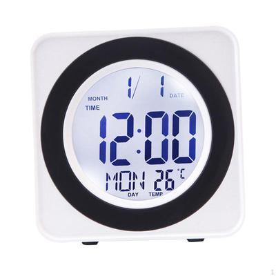 Clock, Desktop Alarm Small Portable Square Modern Electronic Home Decoration