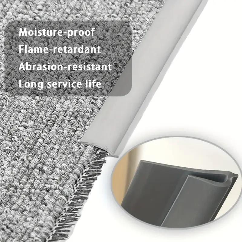 1PC 118.11/196.85in Transition Edge Strip, Carpet Edge Strip, Floor Edge Strip Rough Edged Floor Edging Strip, Easy To Install