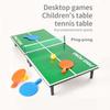 Tabletop Table Tennis Games Wooden Thick Table Tennis Board Game Indoor Outdoor Sports Table Board