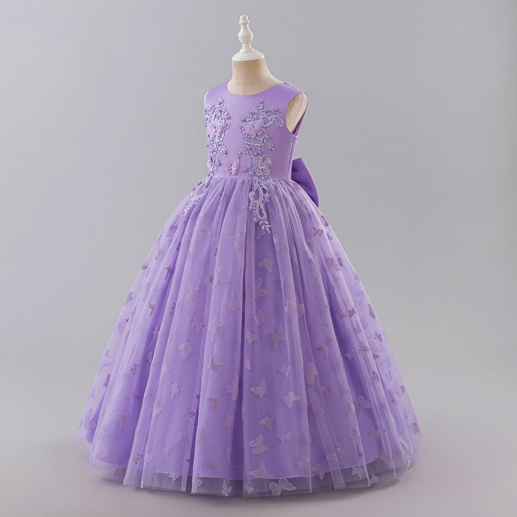 Girls Princess Gown Performance